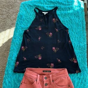 Navy blue Lucky Brand tank top